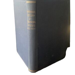 Book Centennial History of Lebanon Classis of the Reformed Church in U.S. 1820-1